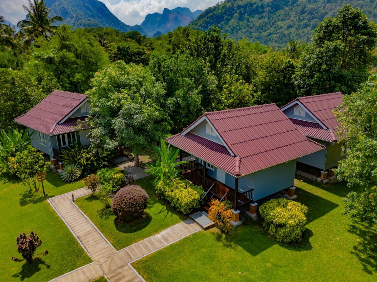 Bearlinbungalow Vang Vieng Eksteriør bilde