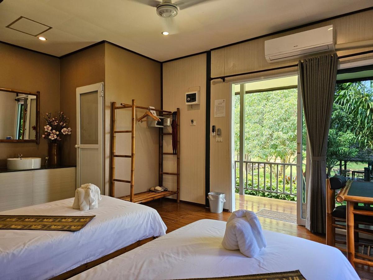 Bearlinbungalow Vang Vieng Eksteriør bilde